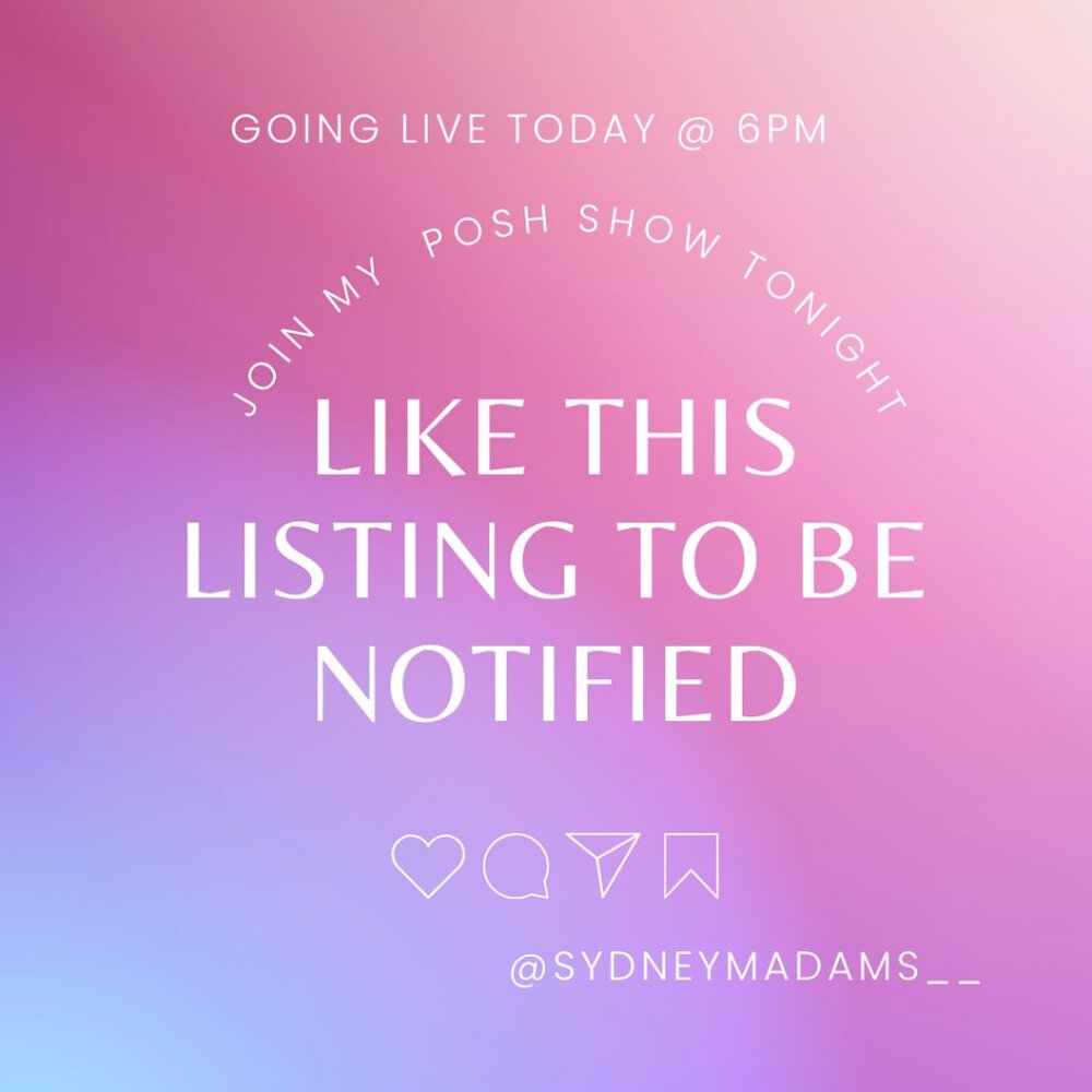 JOIN MY POSH SHOW TONIGHT + FREE ATHLEISURE GIVEAWAYS @ 6PM